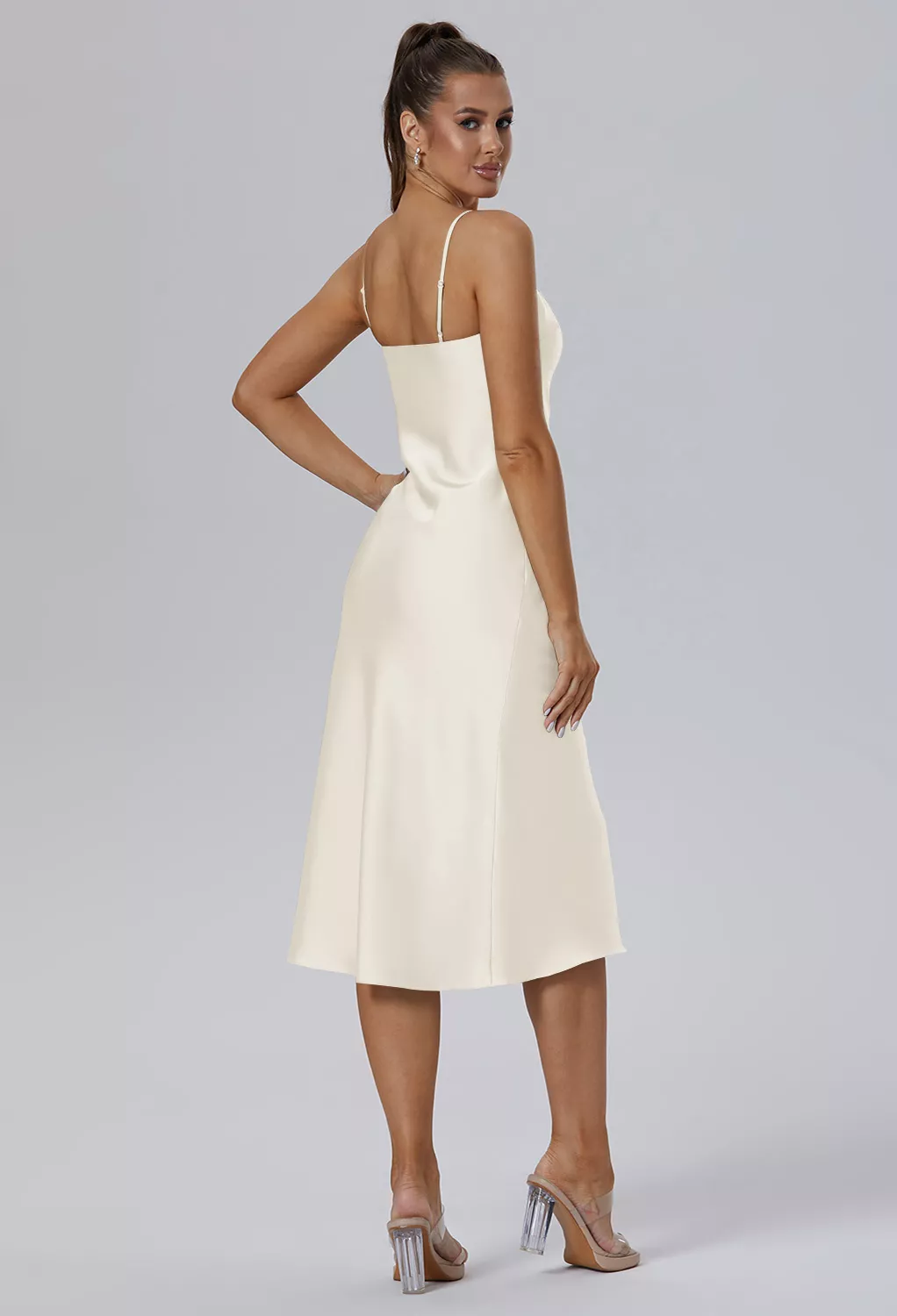 AW Gonamore Ivory  Cocktail Wedding Guest Dresses